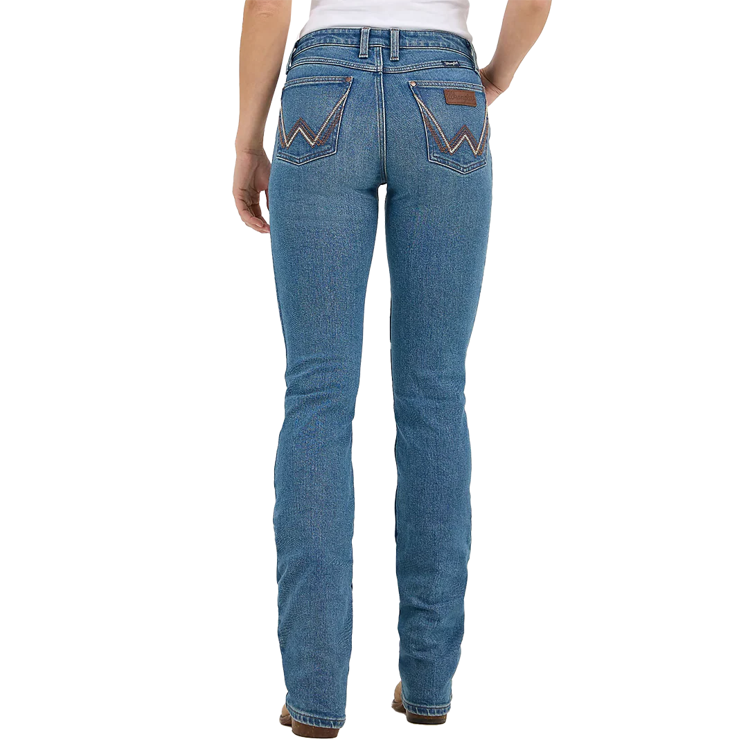Wrangler Women's Retro Mae Mid Rise Bootcut Jeans