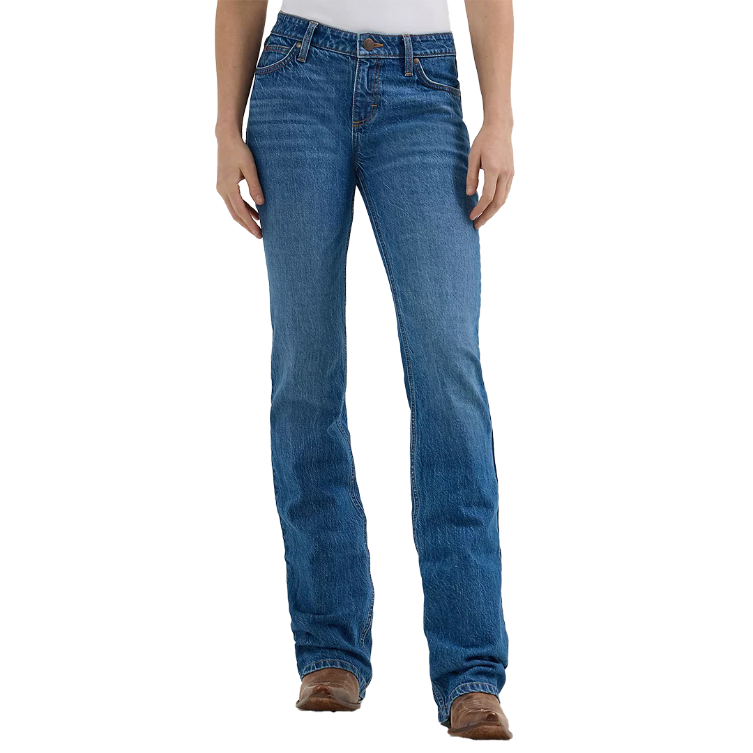 Wrangler Women's Retro Mae Mid Rise Bootcut Jeans - Image 2