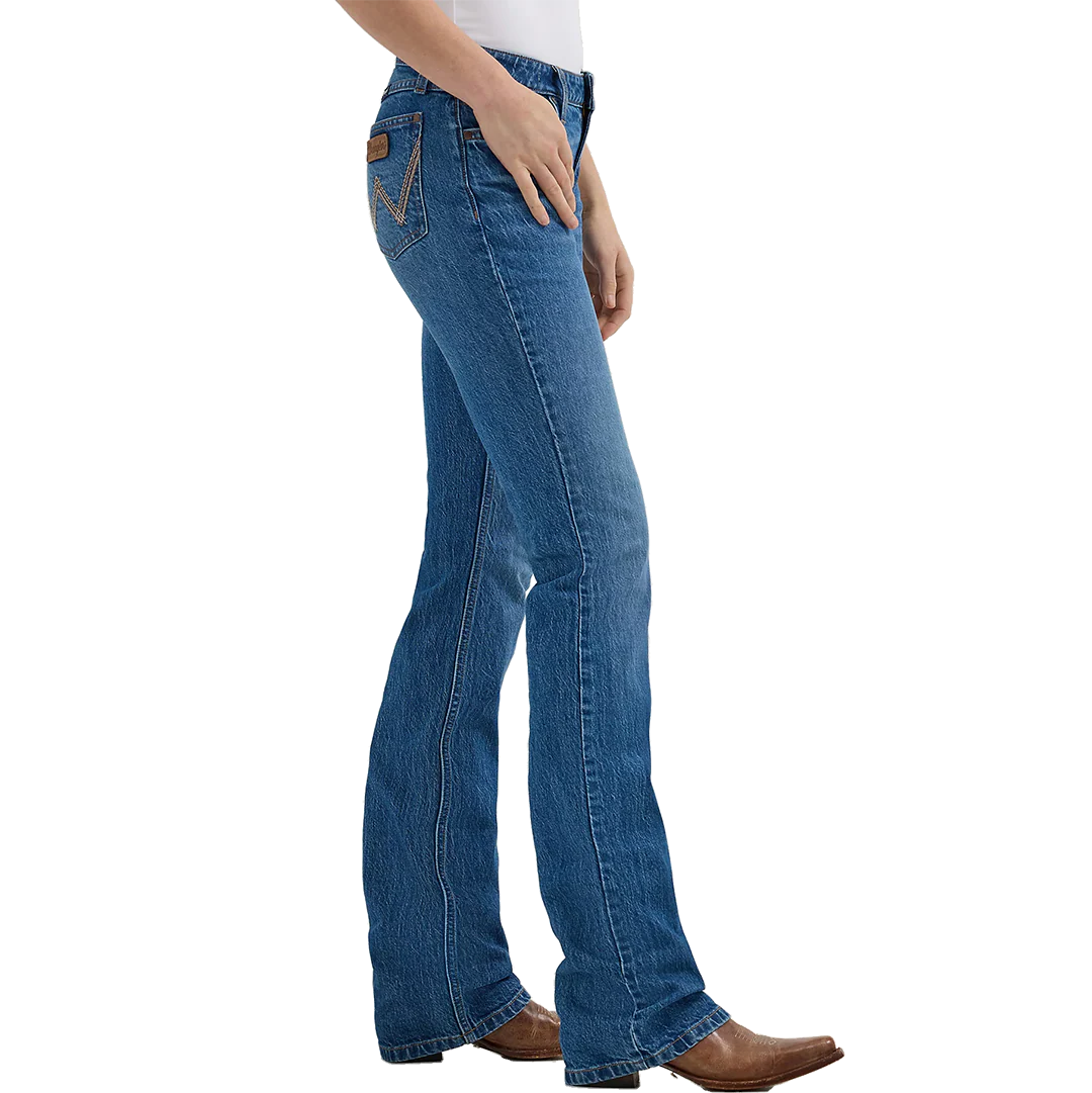 Wrangler Women's Retro Mae Mid Rise Bootcut Jeans - Image 3